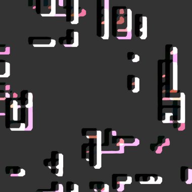 Dekoratif renkli seamless modeli ile şirin yusufçuk