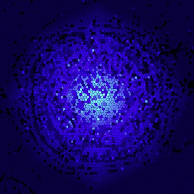 küreli koyu mavi vektör dokusu.