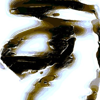 Dijital fraktal vektör çizimi