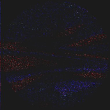 Renkli çizgiler ve noktalarla soyut arkaplan