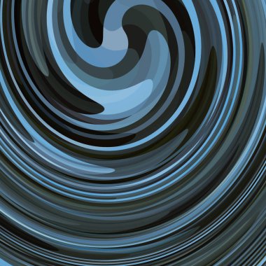 Mavi girdabın soyut arkaplanı