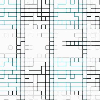Dikdörtgenli soyut geometrik desen. Vektör illüstrasyonu