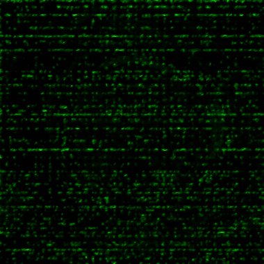 Dijital ekran aksaklık etkisi doku soyut. Yeşil ve siyah