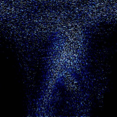 Soyut dijital ekran efekti dokusu. mavi ve siyah