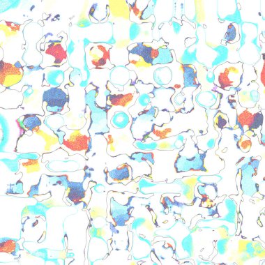 Soyut suluboya kusursuz desen