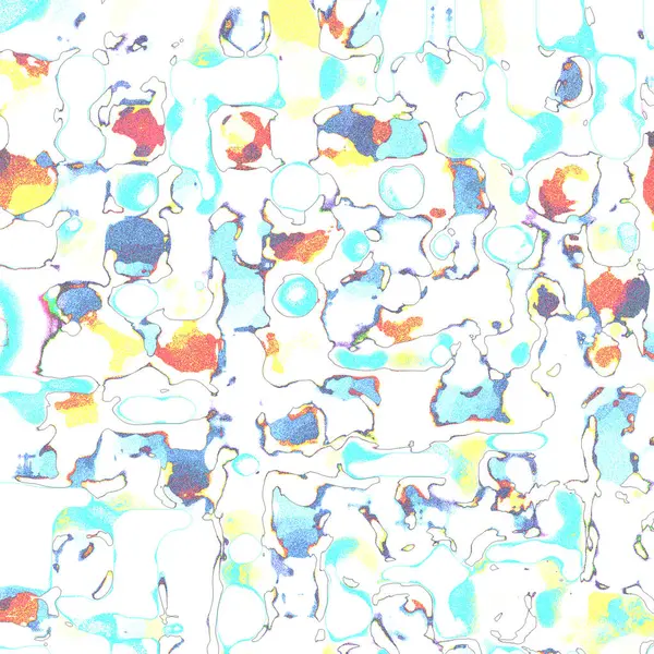 Soyut suluboya kusursuz desen