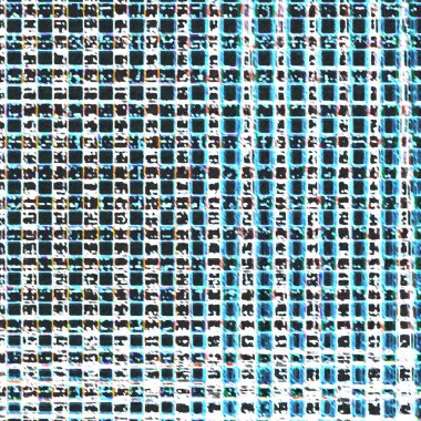 Siyah kenarlıklı mavi ve beyaz kareli desen