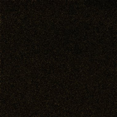 Beyaz kenarlı siyah bir halı.