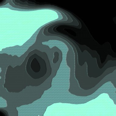 Siyah burunlu ve mavi arka planlı bir köpek.