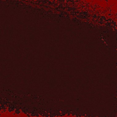 Mavili yemek, dışa dönük bloklar, eğerli ve esintili eğer kahverengi, koyu zeytin yeşili ve kestane rengi şekiller düz zeminin üzerinde süzülüyor.