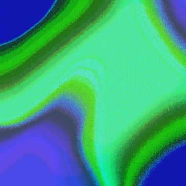 bir yıldızın yeşil ve mavi soyut arkaplanı