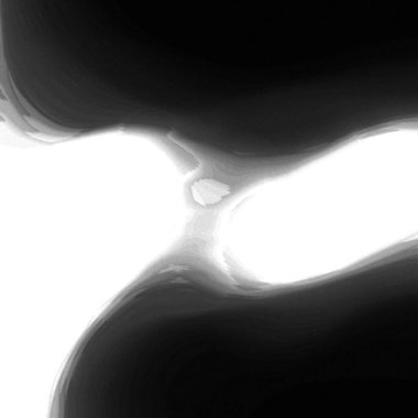 Arka planda beyaz ışığı olan bir kişi