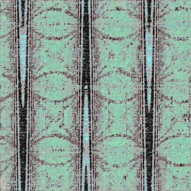 Siyah çizgili, yeşil çizgili bir desen.