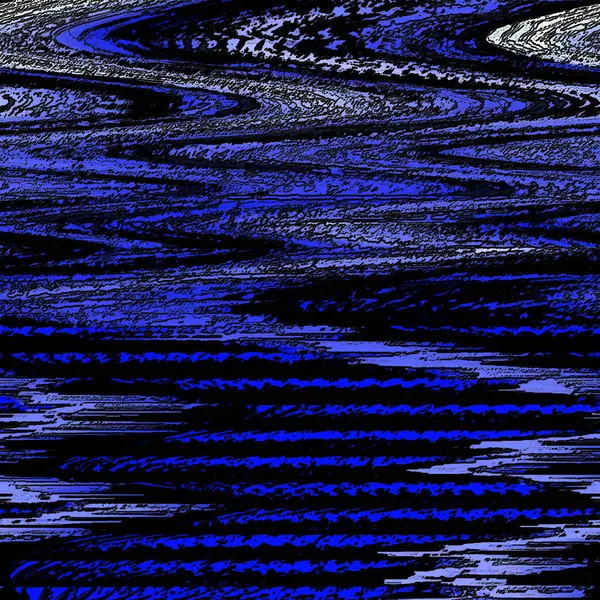 mavi ve siyah soyut bir dalga resmi