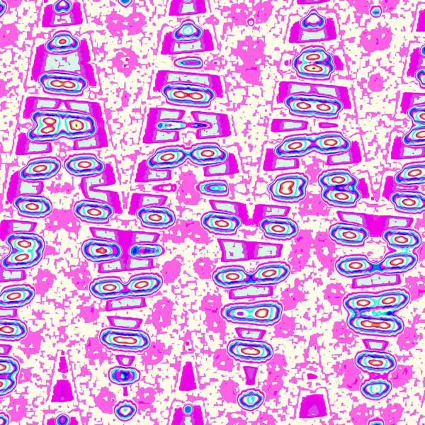 a pattern of letters and numbers on a pink background