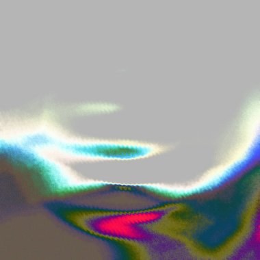 Renkli bir dalganın bulanık görüntüsü