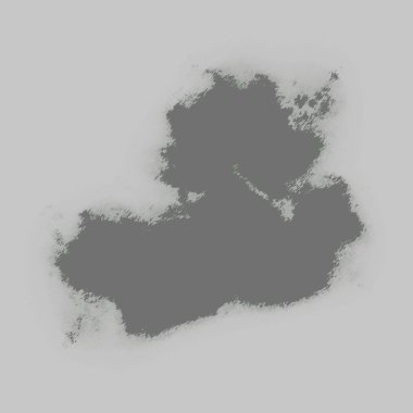 Oyuncak ayının siyah beyaz fotoğrafı.