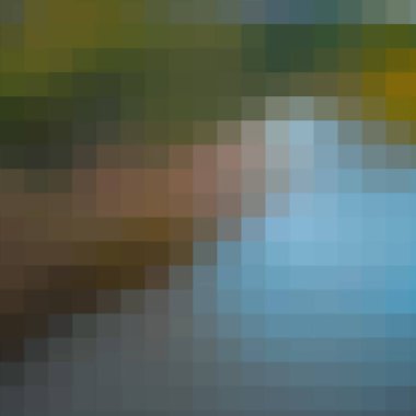 Bulanık efektli renkli soyut bir arkaplan