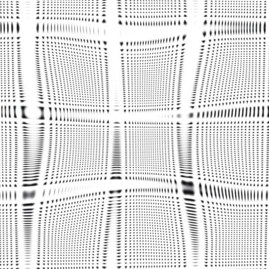 Çapraz dizaynlı siyah beyaz kareli desen