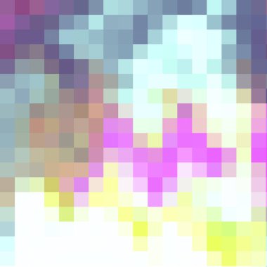 Renkli bir kare pikseli deseni