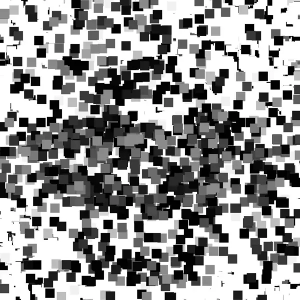 bir kare desenin siyah beyaz görüntüsü