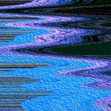 Soyut dijital fraktal model. yatay oryantasyon. soyut geometrik desen.