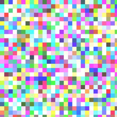 piksel arkaplan pembenin farklı tonlarında çok renkli desen