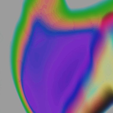 fantezi kaotik renkli fraktal desen. Soyut fraktal şekiller. 3d resimleme arkaplanı veya duvar kağıdı oluşturuluyor.