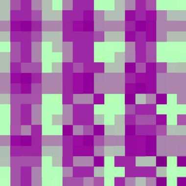 farklı karelerin piksel arkaplanı.