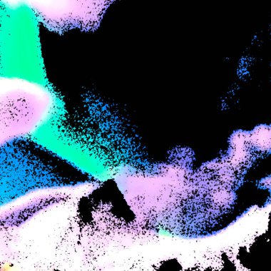 fantezi kaotik renkli fraktal desen. Soyut fraktal şekiller. 3d resimleme arkaplanı veya duvar kağıdı oluşturuluyor