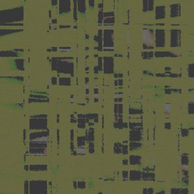 Yeşil soyut fraktal arka plan