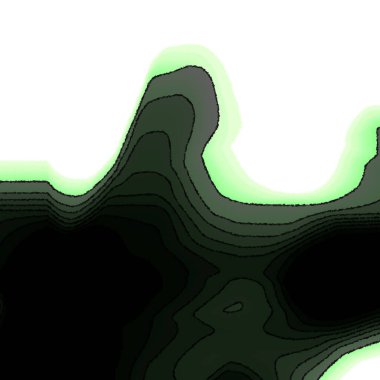 Yaratıcı model. boyanmış desen.