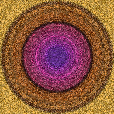 soyut yaratıcı renkli dijital sanat