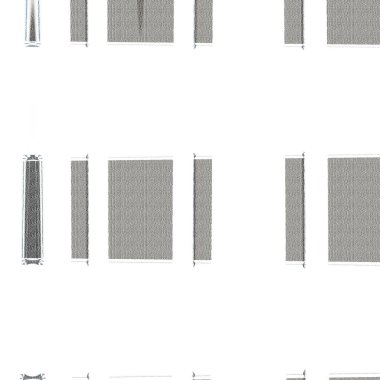 beyaz arkaplanda izole edilmiş beyaz kağıt.