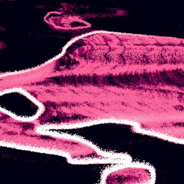 Pembe boya desenli soyut arkaplan