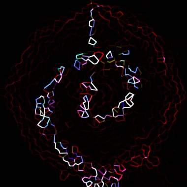 Soyut Renkli Arkaplan Tasarımı.