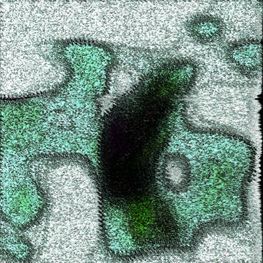 yeşil ve mavi mozaik