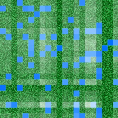 Kareler ve kareler ile soyut renkli arkaplan