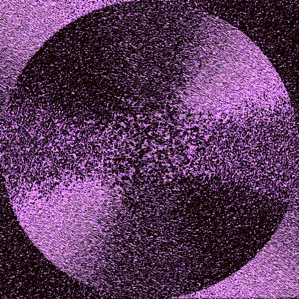 purple abstract background with round particles.