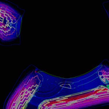 Duvar kağıtları için renkli soyut arkaplan şablonu