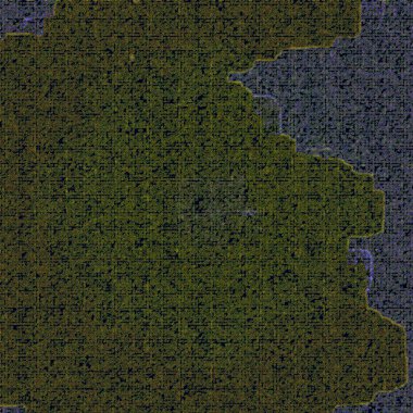 yeşil çimen arka planı. 3D illüstrasyon, 3D canlandırma