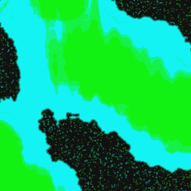 fantezi kaotik renkli fraktal desen. Soyut fraktal şekiller. 3d resimleme arkaplanı veya duvar kağıdı oluşturuluyor.