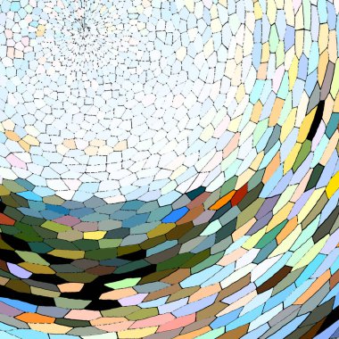 soyut renkli arkaplan, mozaik