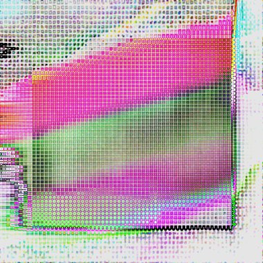 an abstract neon grunge border background image.