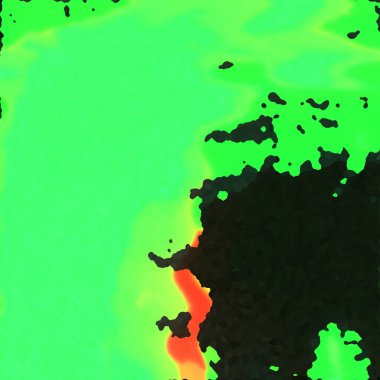 Su damlalarının soyut renkli arkaplan görüntüsü