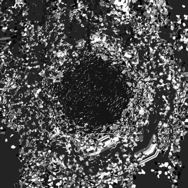 3 d rendering of abstract digital technology background