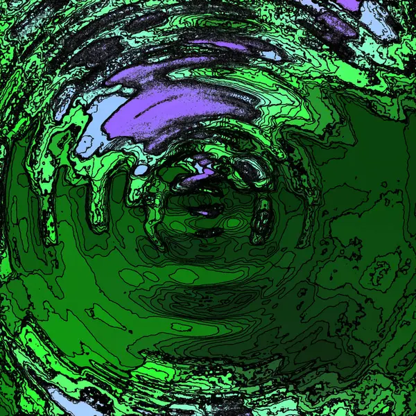 fantezi kaotik renkli fraktal desen. Soyut fraktal şekiller. 3d resimleme arkaplanı veya duvar kağıdı oluşturuluyor