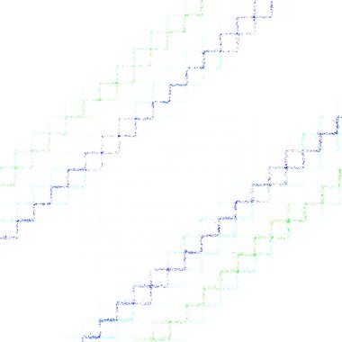 Çizgiler ve şekillerle kusursuz desen. vektör illüstrasyonu