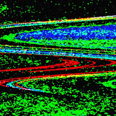 Soyut arkaplan renkli modern desen