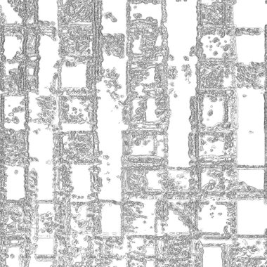 Çatlamış beton, taş ya da asfalt tabakasının gergin dokusu. Grunge 'un arka planı. Vektör yarıton vektör çizimi